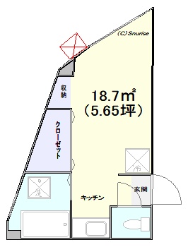 新宿三丁目 徒歩5分 構造:鉄筋コンクリート造