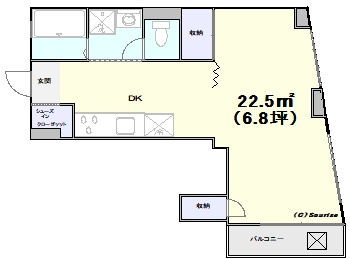 神楽坂 徒歩1分 構造:鉄筋コンクリート造
