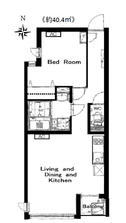 麻布十番 徒歩8分 構造:鉄筋コンクリート造